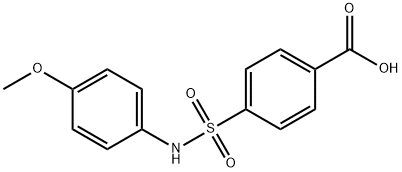 4-(4-METHOXY-PHENYLSULFAMOYL)-BENZOIC ACID|4-[(4-甲氧基苯基)氨磺酰基]苯甲酸