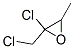 Oxirane,  2-chloro-2-(chloromethyl)-3-methyl- Structure