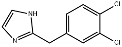 2-(3,4-DICHLORO-BENZYL)-1H-IMIDAZOLE,187410-56-6,结构式