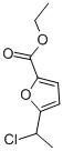 ETHYL 5-(1-CHLOROETHYL)-2-FUROATE,18744-04-2,结构式