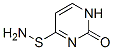 4-Pyrimidinesulfenamide, 1,2-dihydro-2-oxo- (9CI) Structure
