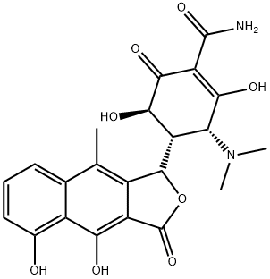 载脂蛋白-土霉素, 18751-99-0, 结构式