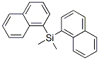 Silane,dimethyl-di-1-naphthalenyl- 化学構造式