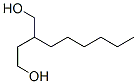 1,4-Butanediol, 2-hexyl- 化学構造式