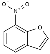 Benzofuran,  7-nitro- 化学構造式