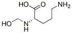 L-Ornithine, N2-(hydroxymethyl)- (9CI) Struktur