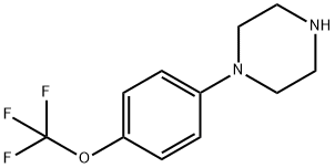 1-(4-Trifluoromethoxyphenyl)piperazine 化学構造式