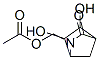 2-Azabicyclo[2.2.1]heptan-3-one, 2-[(acetyloxy)methyl]-5,6-dihydroxy- (9CI) 化学構造式