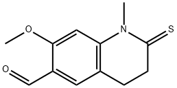 187680-07-5 6-Quinolinecarboxaldehyde,  1,2,3,4-tetrahydro-7-methoxy-1-methyl-2-thioxo-