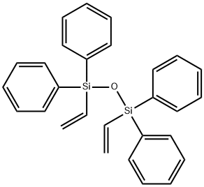 ジビニルテトラフェニルジシロキサン 化学構造式