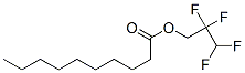 Decanoic acid 2,2,3,3-tetrafluoropropyl ester,18770-64-4,结构式