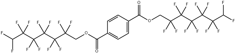 Terephthalic acid bis(2,2,3,3,4,4,5,5,6,6,7,7-dodecafluoroheptyl) ester|