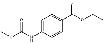 4-[(甲氧羰基)氨基]苯甲酸乙酯, 187741-67-9, 结构式