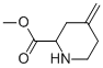2-Piperidinecarboxylicacid,4-methylene-,methylester(9CI) Structure