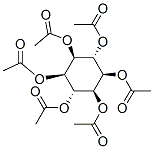 1-O,2-O,3-O,4-O,5-O,6-O-Hexaacetyl-muco-inositol Struktur