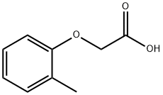 (2-METHYLPHENOXY)ACETIC ACID Struktur