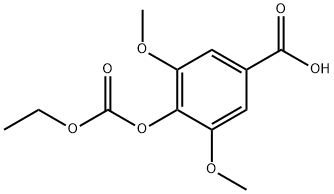 4-에톡시카보닐록시-3,5-디메톡시벤조산