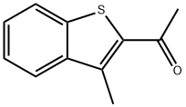 2-アセチル-3-メチルベンゾ[b]チオフェン 化学構造式