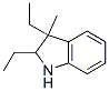 2,3-Diethyl-3-methylindoline Structure