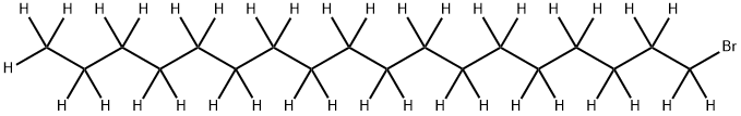 十八烷基溴-D37, 187826-28-4, 结构式