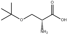 H-D-SER(TBU)-OH Structure