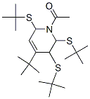 18794-25-7 1-Acetyl-4-tert-butyl-2,3,6-tris(tert-butylthio)-1,2,3,6-tetrahydropyridine