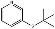 3-(tert-Butylthio)pyridine Structure