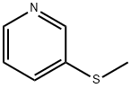 メチル(3-ピリジル)スルフィド 化学構造式