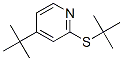 4-tert-Butyl-2-(tert-butylthio)pyridine,18794-38-2,结构式