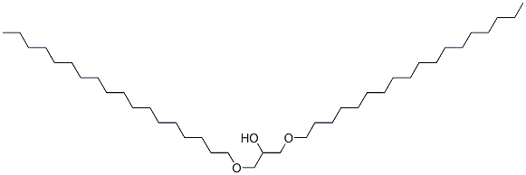 1,3-bis(octadecyloxy)propan-2-ol ,18794-74-6,结构式