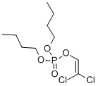 dibutyl 2,2-dichlorovinyl phosphate Structure