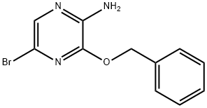 2-AMINO-3-BENZYLOXY-5-BROMOPYRAZINE