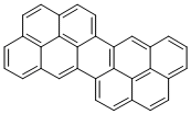ジナフト[2,1,8,7-defg:2′,1′,8′,7′-opqr]ペンタセン 化学構造式