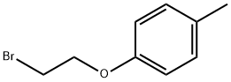 1-(2-ブロモエトキシ)-4-メチルベンゼン 化学構造式