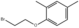 1-(2-溴乙氧基)-2,4-二甲苯 结构式