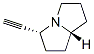 1H-Pyrrolizine, 3-ethynylhexahydro-, (3R,7aR)- (9CI) Struktur