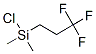 (3,3,3-TRIFLUOROPROPYL)CHLORODIMETHYLSILANE 结构式