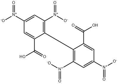 4,4',6,6'-Tetranitrodiphenic acid Structure