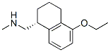 1-Naphthalenemethanamine,5-ethoxy-1,2,3,4-tetrahydro-N-methyl-,(R)-(9CI) Structure