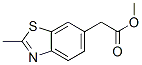 6-Benzothiazoleaceticacid,2-methyl-,methylester(9CI) Structure