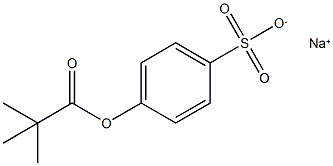 SODIUM 4-(T-BUTYLCARBONYLOXY)-BENZENSULFONATE|对特戊酰氧基苯磺酸钠