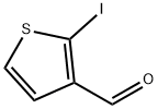 2-碘噻吩-3-甲醛 结构式