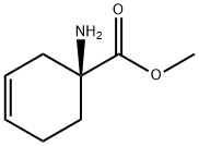 3-Cyclohexene-1-carboxylicacid,1-amino-,methylester,(1S)-(9CI),188177-99-3,结构式