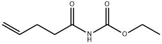 Carbamic  acid,  (1-oxo-4-pentenyl)-,  ethyl  ester  (9CI) Structure