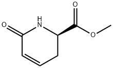 2-Pyridinecarboxylicacid,1,2,3,6-tetrahydro-6-oxo-,methylester,(R)-(9CI) 结构式