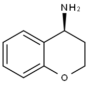 2H-1-Benzopyran-4-amine,3,4-dihydro-,(4S)-(9CI) Struktur
