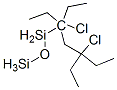 1,3-Dichloro-1,1,3,3-tetraethylpropanedisiloxane Structure