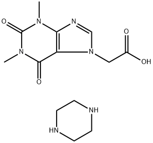 Acefylline piperazinate Structure