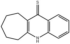 5,6,7,8,9,10-Hexahydro-11H-cyclohepta[b]quinoline-11-thione Struktur