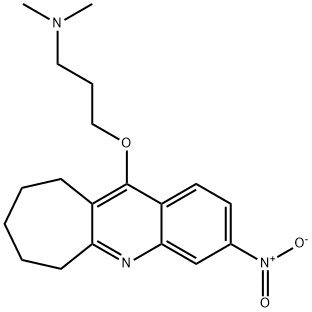 11-[3-(Dimethylamino)propoxy]-7,8,9,10-tetrahydro-3-nitro-6H-cyclohepta[b]quinoline|